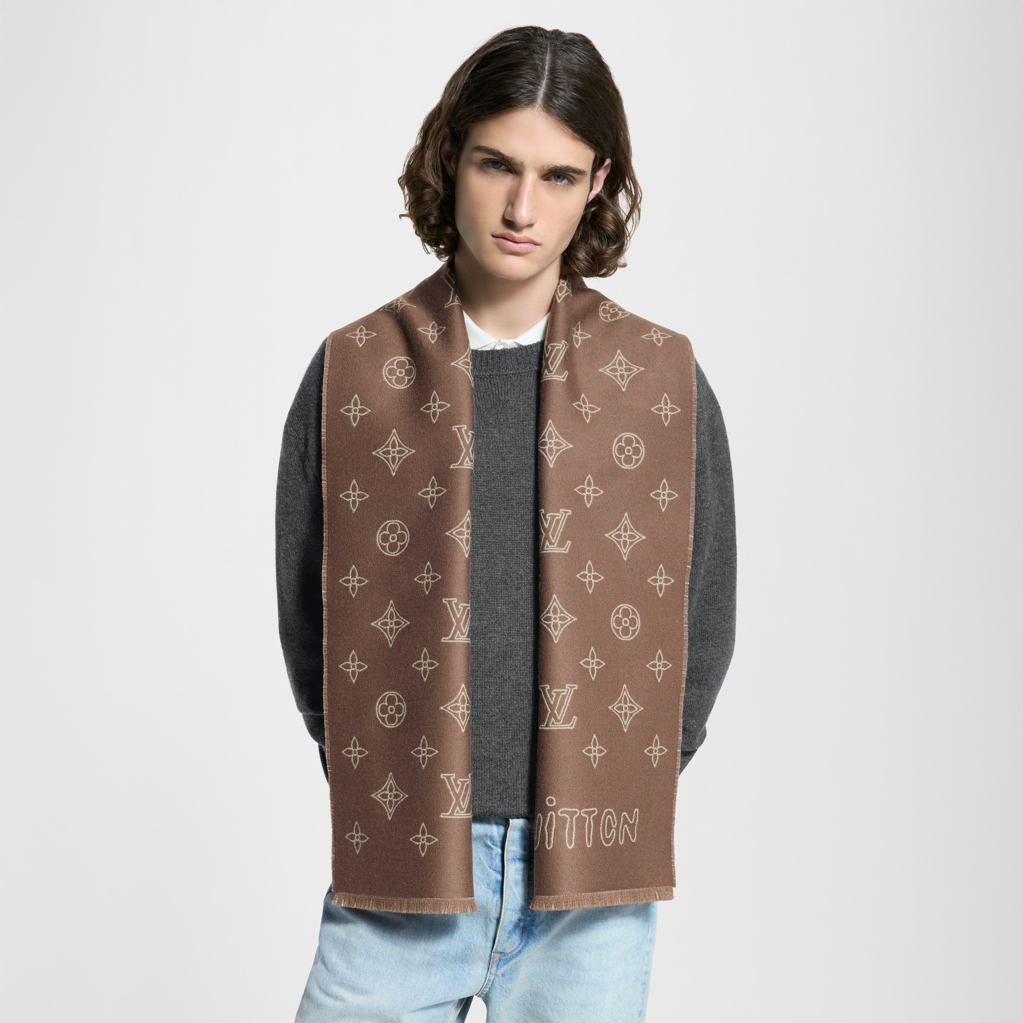Brown Scarves Accessories | LOUIS VUITTON